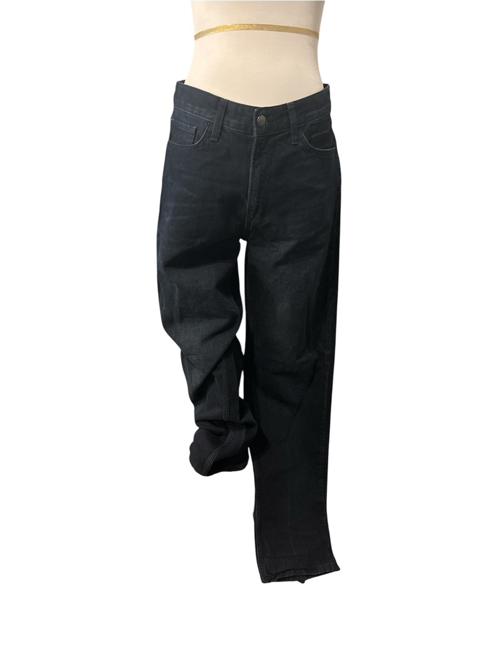 Zara Women’s Straight-Leg Dark Wash Jeans